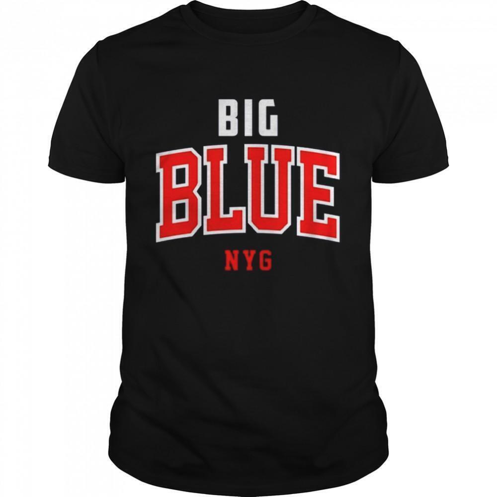 New York Football Big Blue Navy New York Sports Shirt